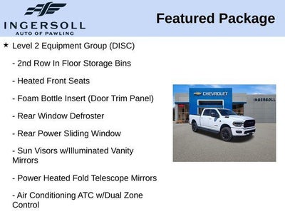2023 RAM 2500 Big Horn Crew Cab 4x4 6'4" Box