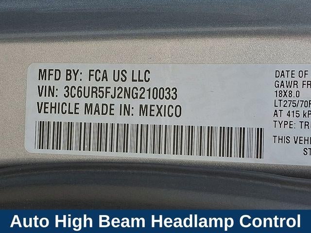 2022 RAM 2500 Laramie Crew Cab 4x4 6'4" Box