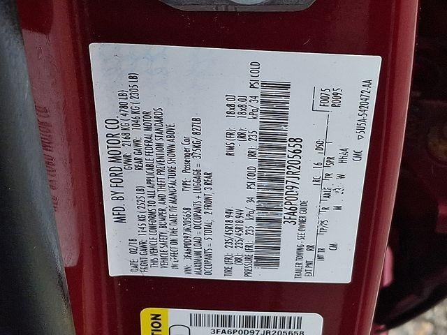 2018 Ford Fusion Titanium