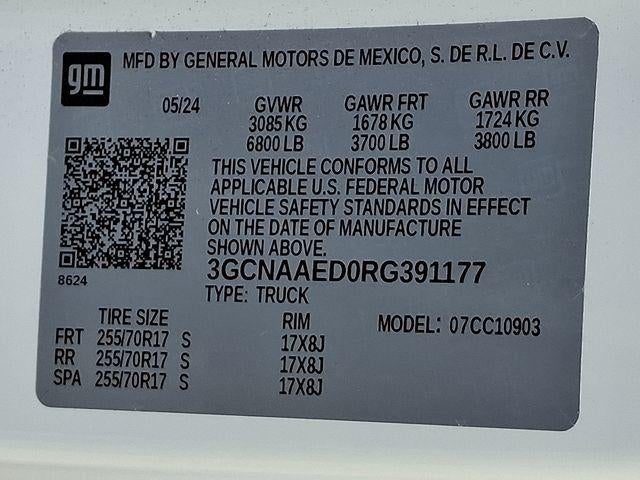 2024 Chevrolet Silverado 1500 WT