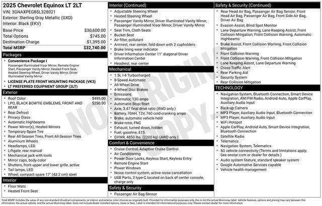 2025 Chevrolet Equinox LT