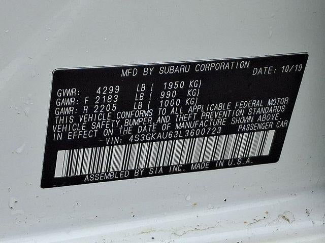 2020 Subaru Impreza Limited Sedan