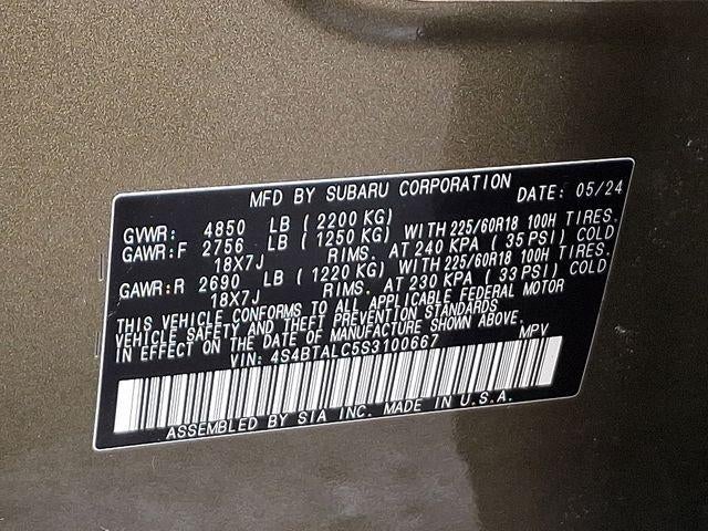 2025 Subaru Outback Onyx Edition