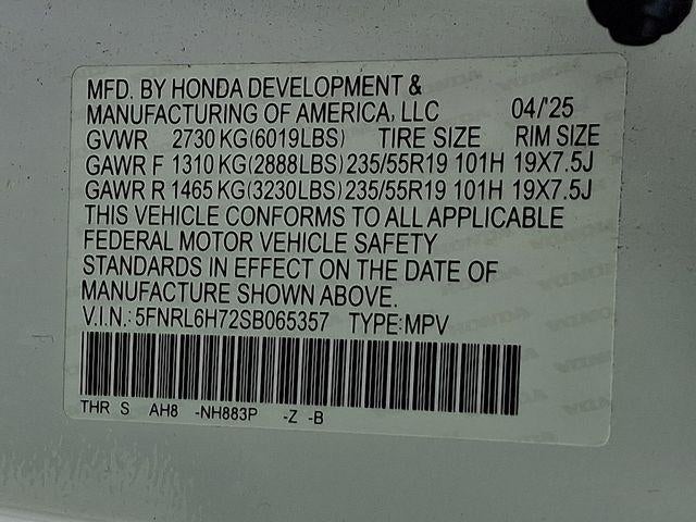 2025 Honda Odyssey Sport-L