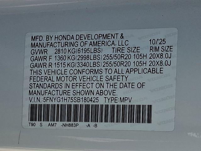 2025 Honda Pilot Touring