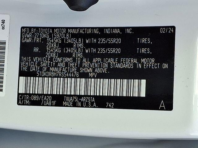 2024 Toyota Highlander XSE