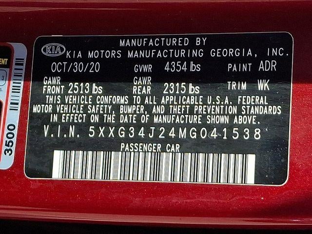 2021 Kia K5 EX