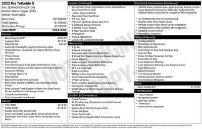 2022 Kia Telluride S