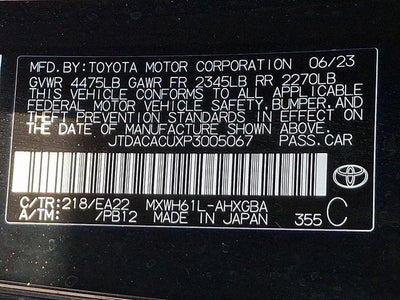 2023 Toyota Prius Prime XSE
