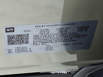 2026 Chevrolet Trailblazer RS