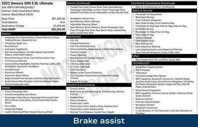 2022 Genesis G90 5.0 Ultimate AWD
