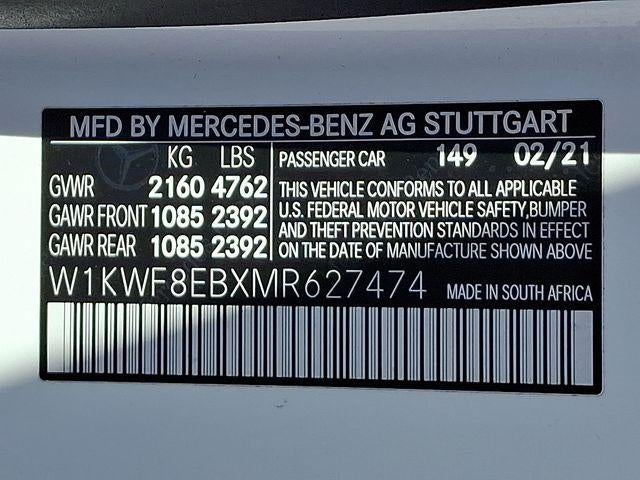 2021 Mercedes-Benz C 300 4MATIC® Sedan