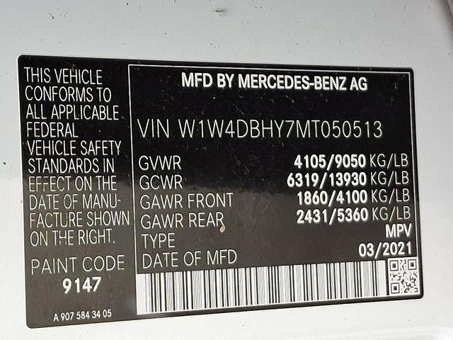 2021 Mercedes-Benz Sprinter Van Base