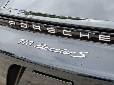 2022 Porsche 718 Boxster S