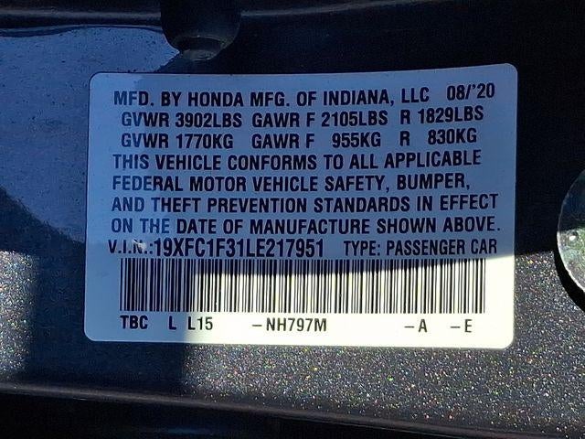 2020 Honda Civic Sedan EX