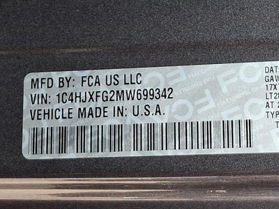 2021 Jeep Wrangler Unlimited Rubicon 4X4