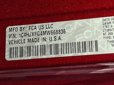 2021 Jeep Wrangler Unlimited Rubicon 4X4