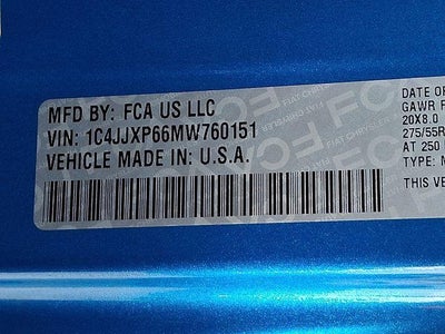 2021 Jeep Wrangler 4xe Unlimited Sahara 4x4