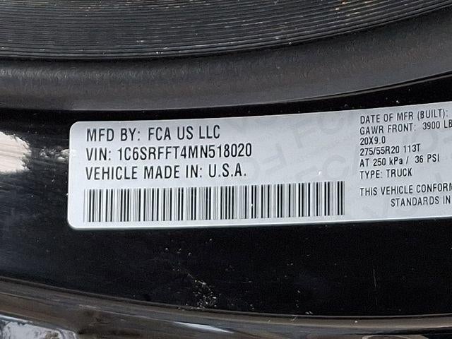 2021 RAM 1500 Big Horn Crew Cab 4x4 5'7" Box