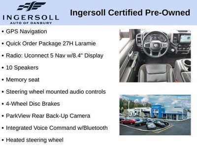 2023 RAM 1500 Laramie Crew Cab 4x4 5'7" Box