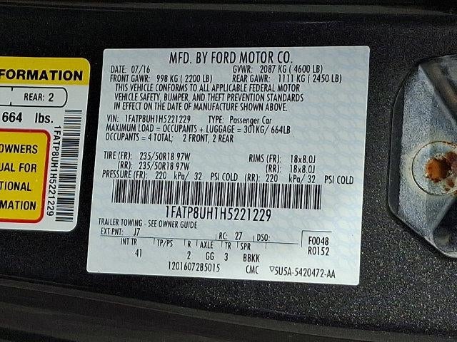 2017 Ford Mustang EcoBoost Premium