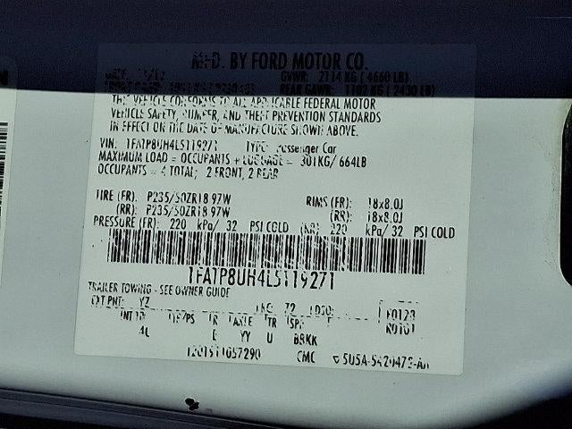 2020 Ford Mustang EcoBoost Premium Convertible