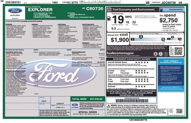 2018 Ford Explorer XLT
