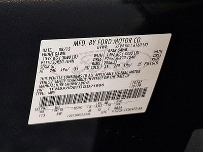 2013 Ford Explorer XLT