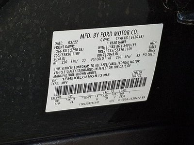 2022 Ford Explorer King Ranch