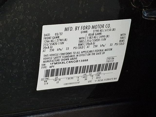 2022 Ford Explorer King Ranch