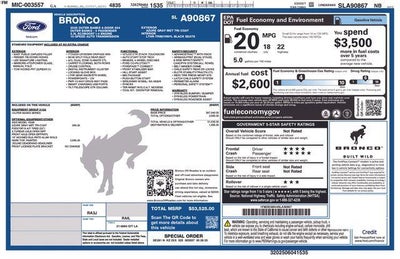 2025 Ford Bronco Outer Banks