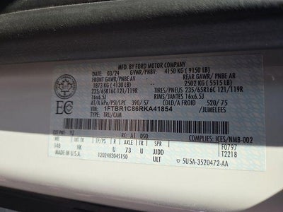2024 Ford Transit Cargo Van Base