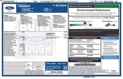 2025 Ford Transit Cargo Van Base