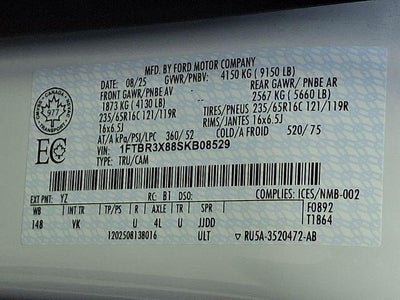 2025 Ford Transit Cargo Van Base