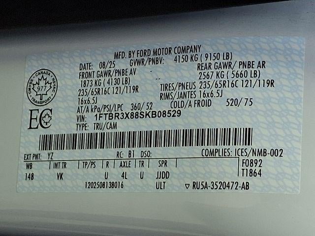 2025 Ford Transit Cargo Van Base