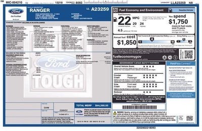 2020 Ford Ranger XL