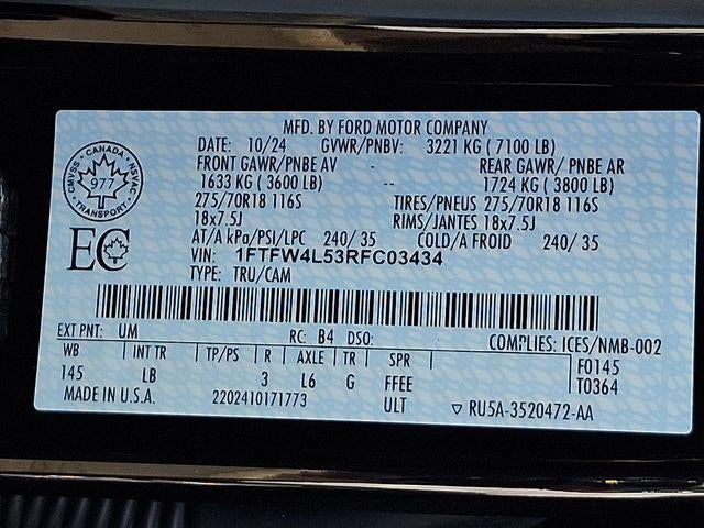 2024 Ford F-150 Tremor