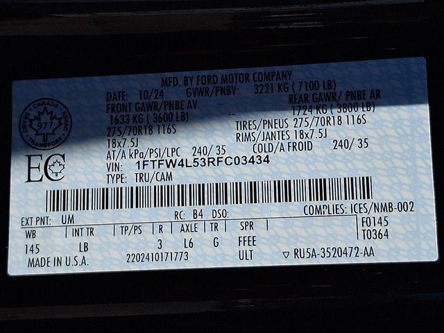 2024 Ford F-150 Tremor