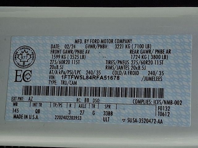 2024 Ford F-150 LARIAT