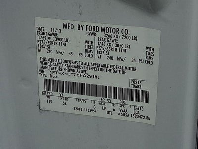 2014 Ford F-150 FX4
