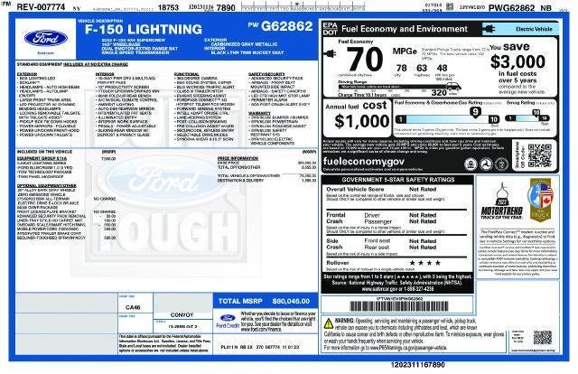 2023 Ford F-150 Lightning LARIAT