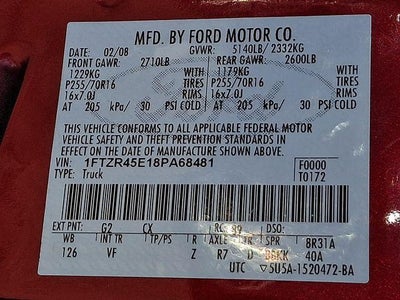 2008 Ford Ranger XLT