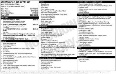 2023 Chevrolet Bolt EUV LT