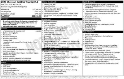 2023 Chevrolet Bolt EUV Premier