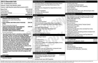 2012 Chevrolet Volt Base