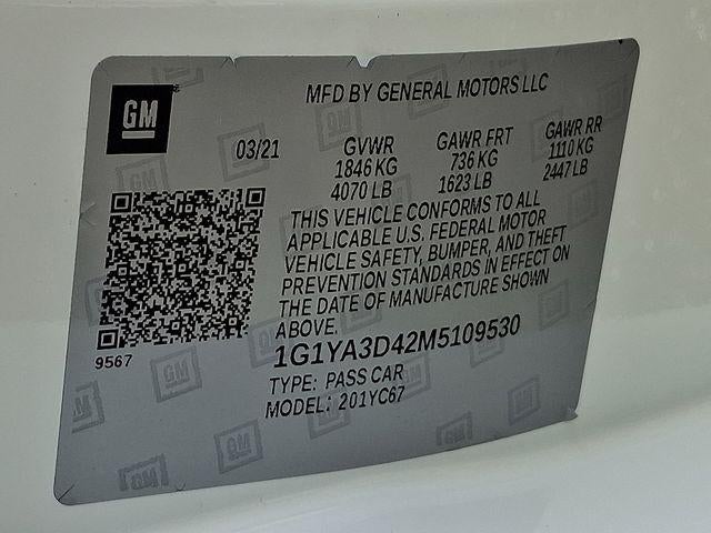 2021 Chevrolet Corvette Stingray 1LT