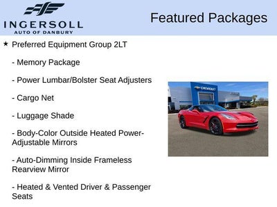 2014 Chevrolet Corvette Stingray Z51 2LT
