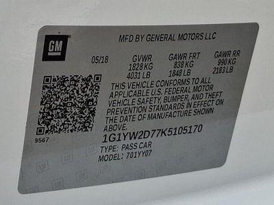 2019 Chevrolet Corvette Grand Sport Grand Sport 1LT