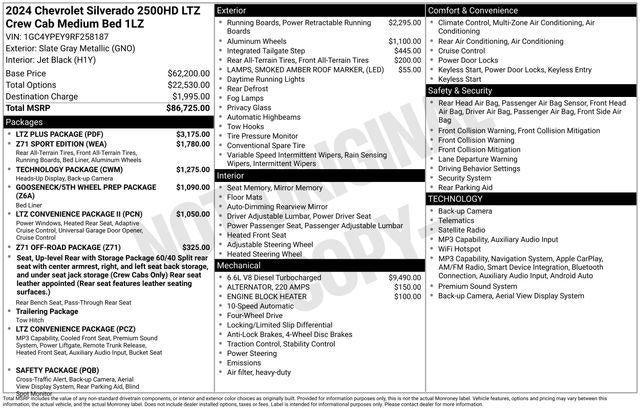 2024 Chevrolet Silverado 2500 HD LTZ