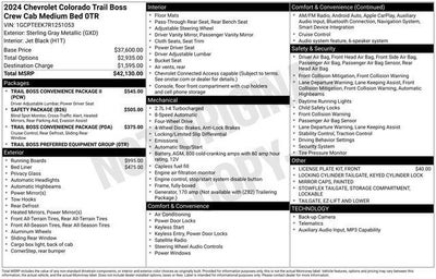 2024 Chevrolet Colorado Trail Boss